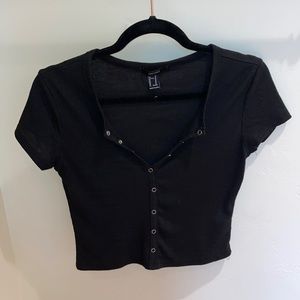 Forever 21 Black Tee